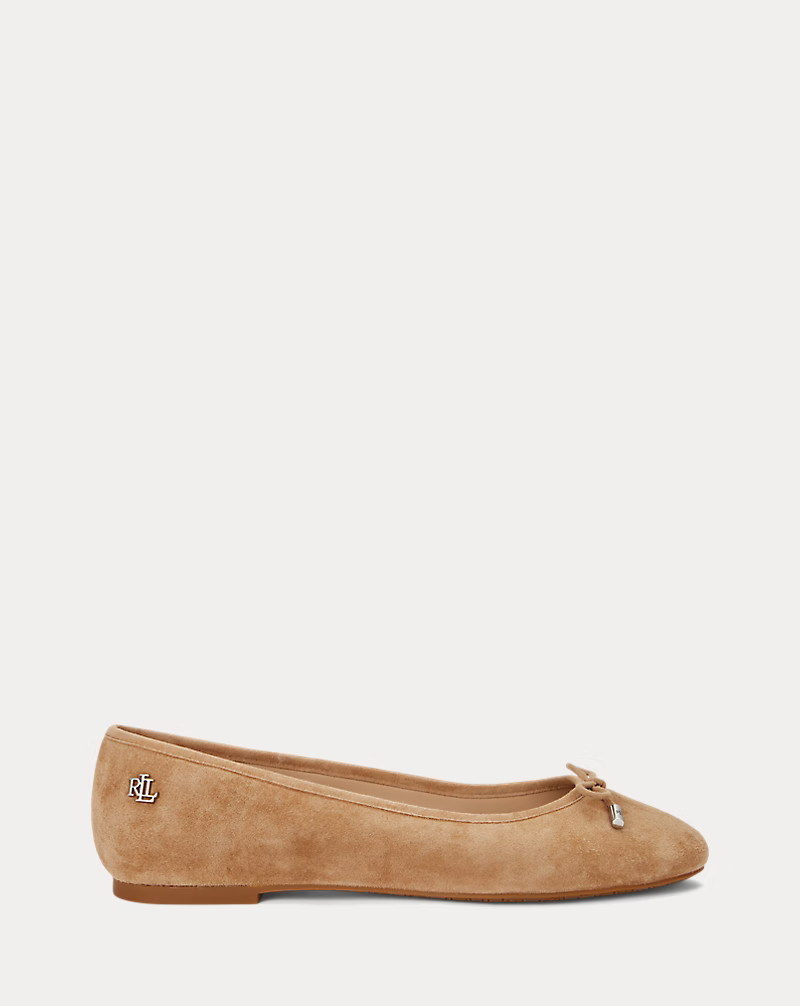 Jayna Suede Flat | Ralph Lauren (UK)