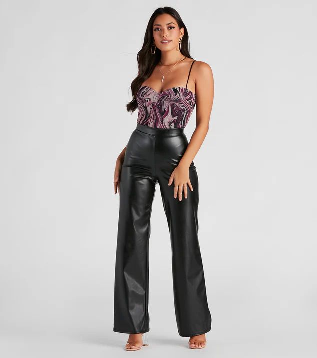 Totally Fab Faux Leather Pants | Windsor Stores