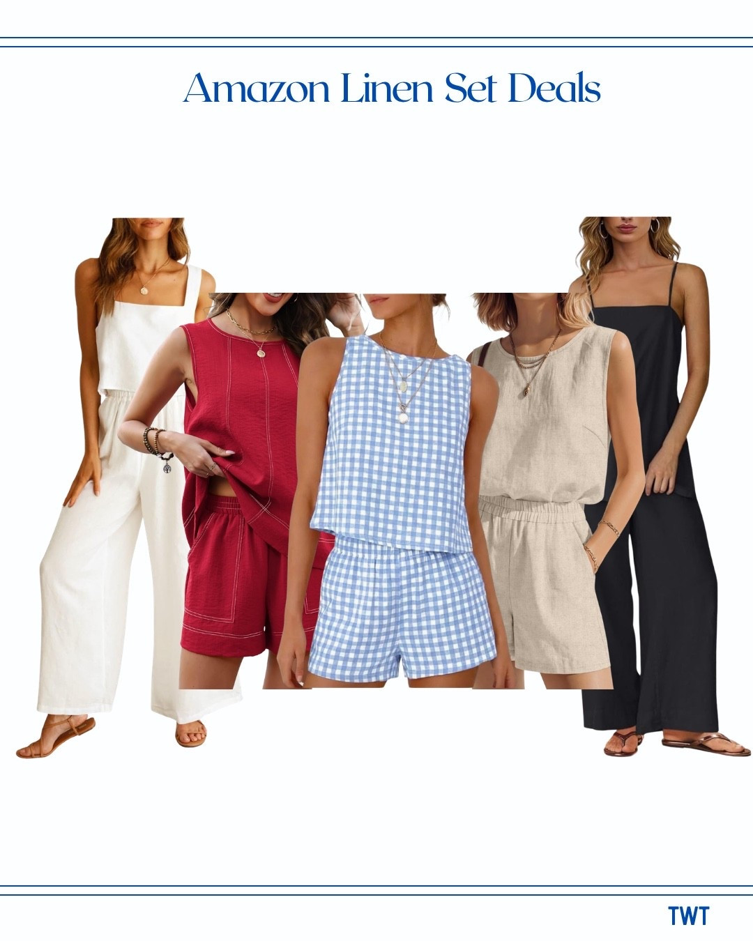Cute Linen Sets From Amazon!

#LTKootd #LTKgrwm #LTKmomlife