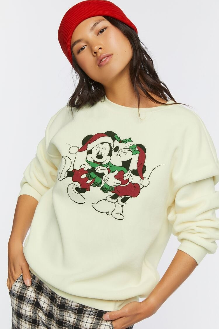 Mickey & Minnie Graphic Pullover | Forever 21 (US)