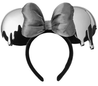 Disney 100 Years Platinum Minnie Mouse Ears Headband Limited Release - New | eBay US