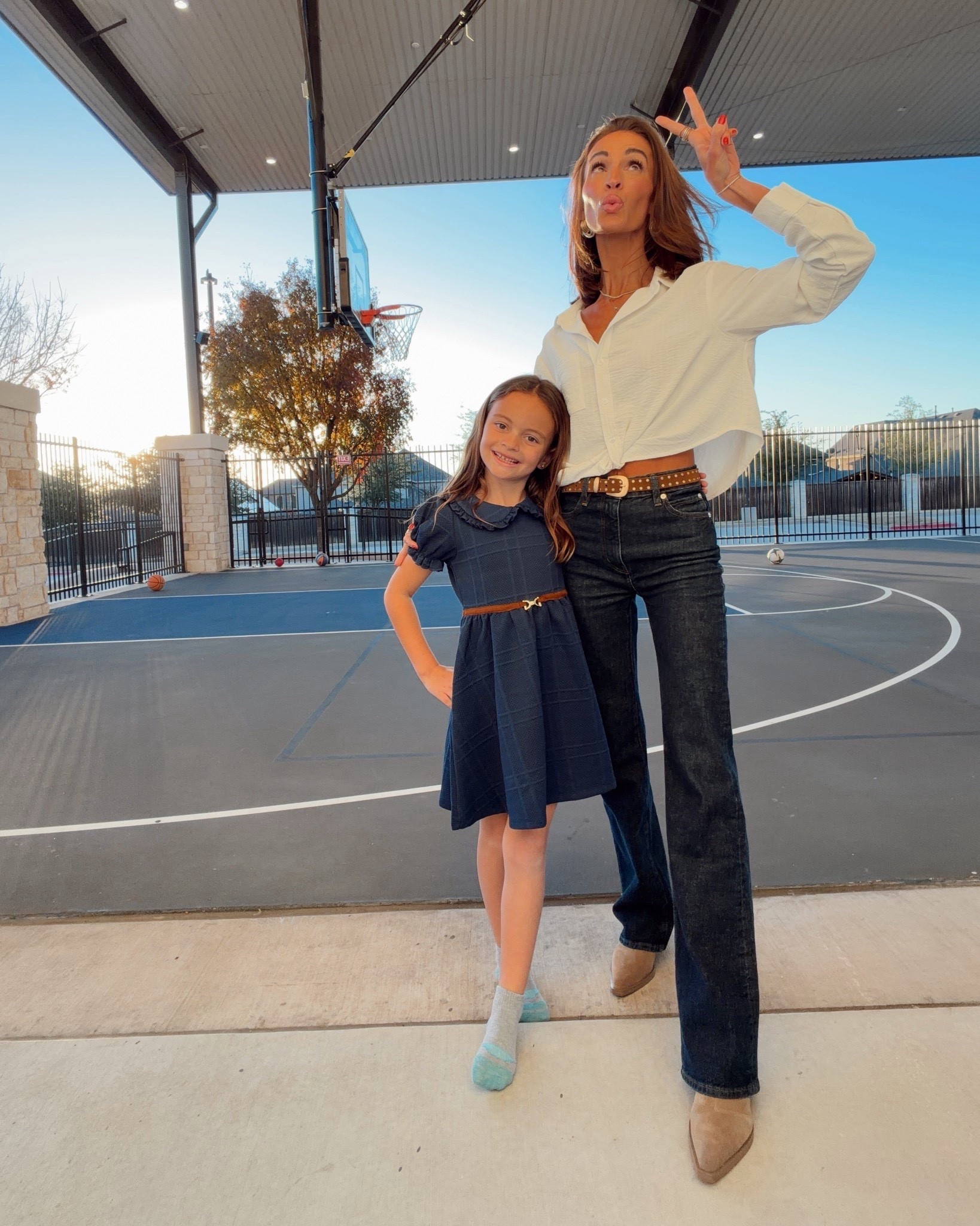 classic timeless denim + some of my favorite boots! 🤍 plus shiloh’s dress just absolutely melts me 🥹

#LTKootd #LTKKids