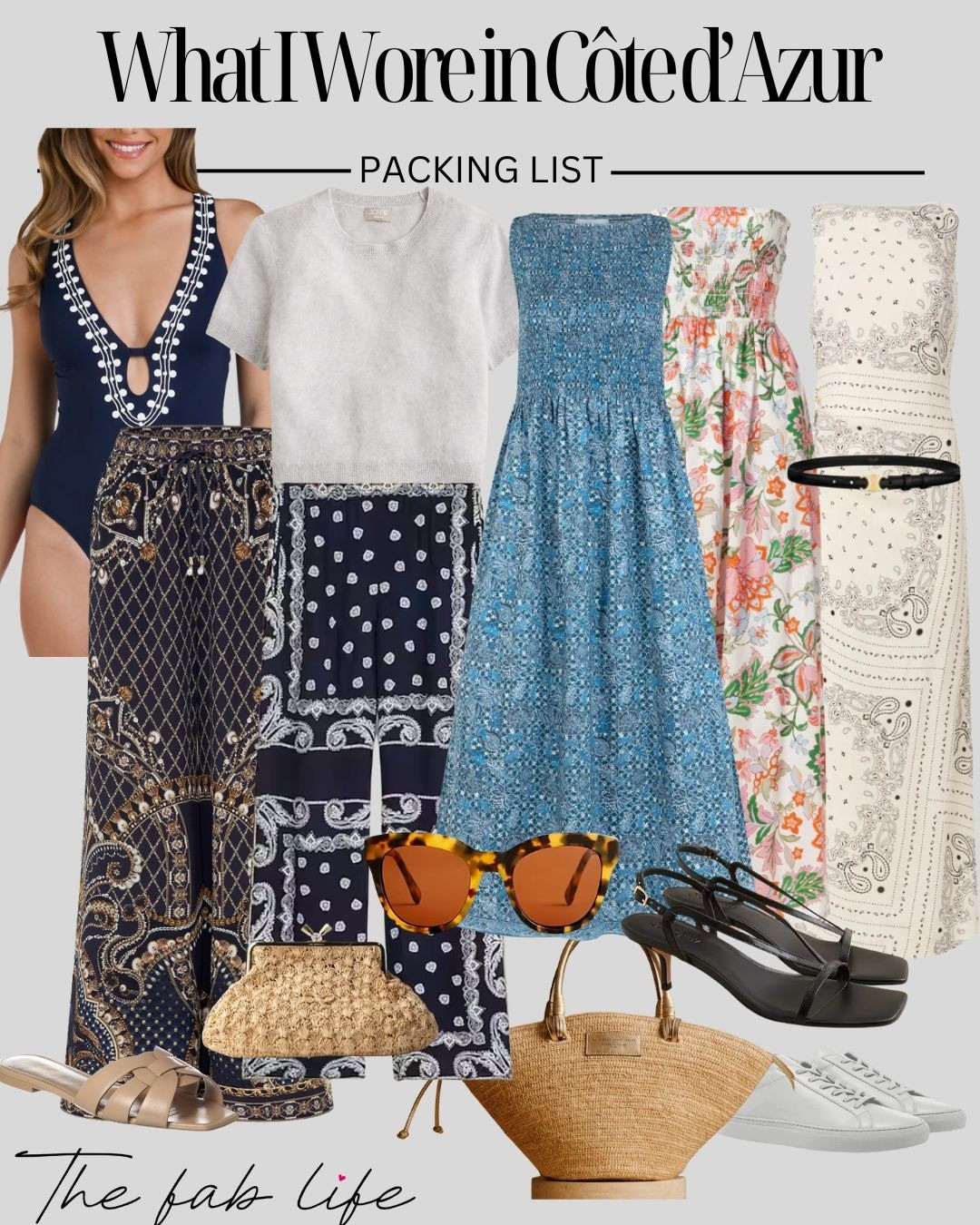 What I Wore in the French Riviera Vacation looks 

#LTKSeasonal #LTKTravel #LTKOver40