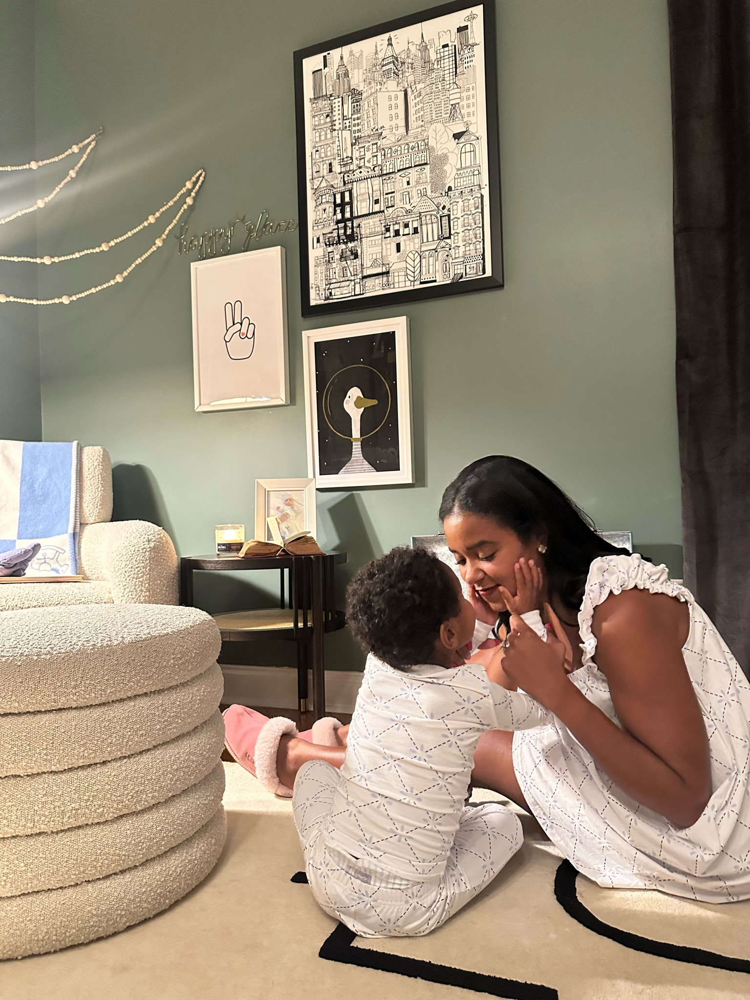 Toddler boy style, matching mommy and me pjs, blue and white pattern, classic pajamas, boy mom style 

#LTKHome #LTKSeasonal #LTKFamily