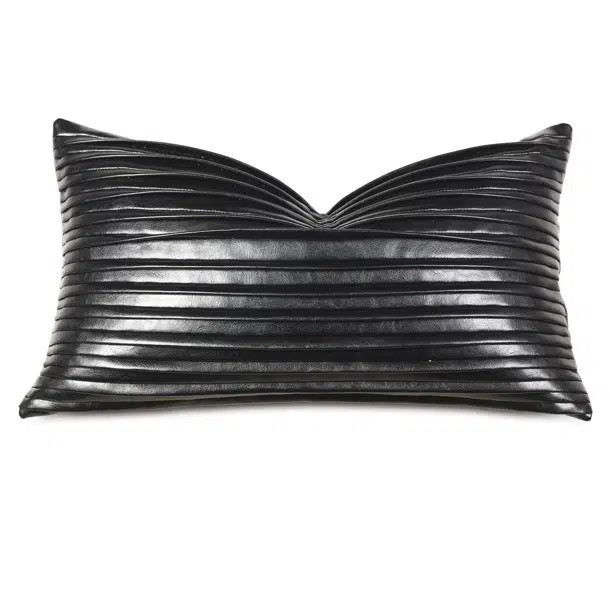 Barclay Butera Rectangular Faux Leather Pillow Cover & Insert | Wayfair North America