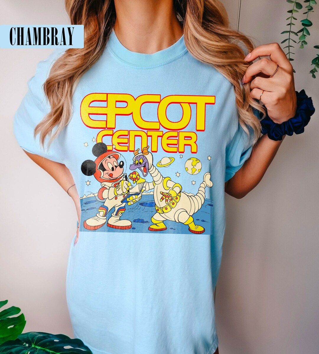 Comfort Colors® Retro Epcot Center 1982 Shirt, Disney Family Vacation shirt, Spaceship Earth Shi... | Etsy (US)