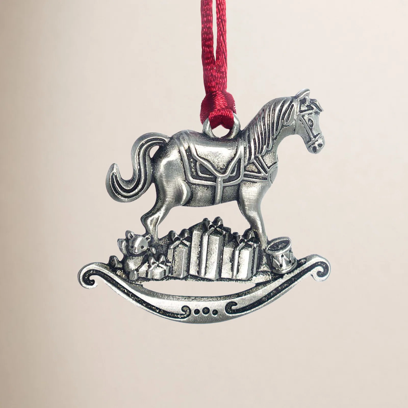 3" Pewter Holiday Ornament | Birch Lane