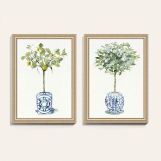 Porcelain Canopy Art | Ballard Designs, Inc.