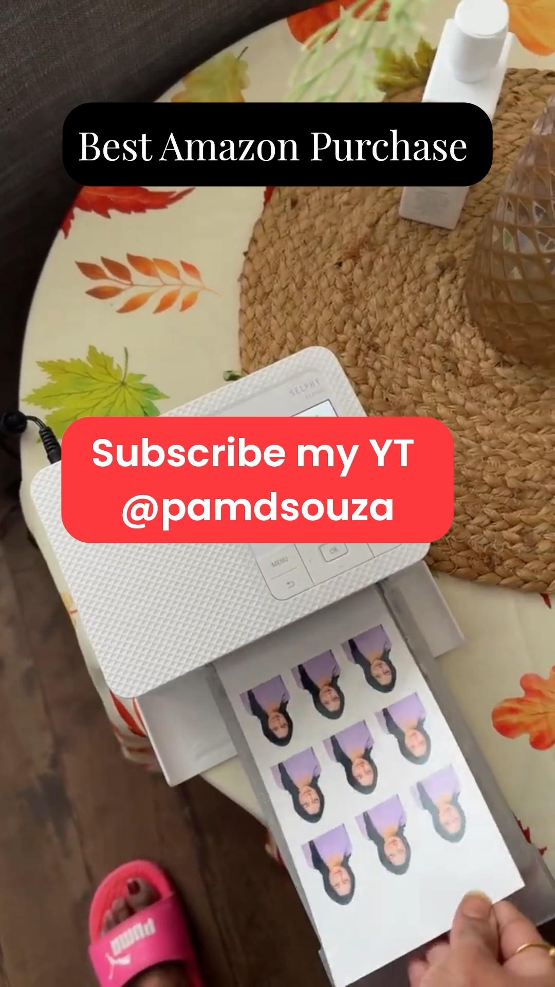 Print ID picture at home 🤩👌🏽 Best Amazon Purchase.
(also tagged on my YT video @pamdsouza )

#LTKmomlife #LTKvlog #LTKHome