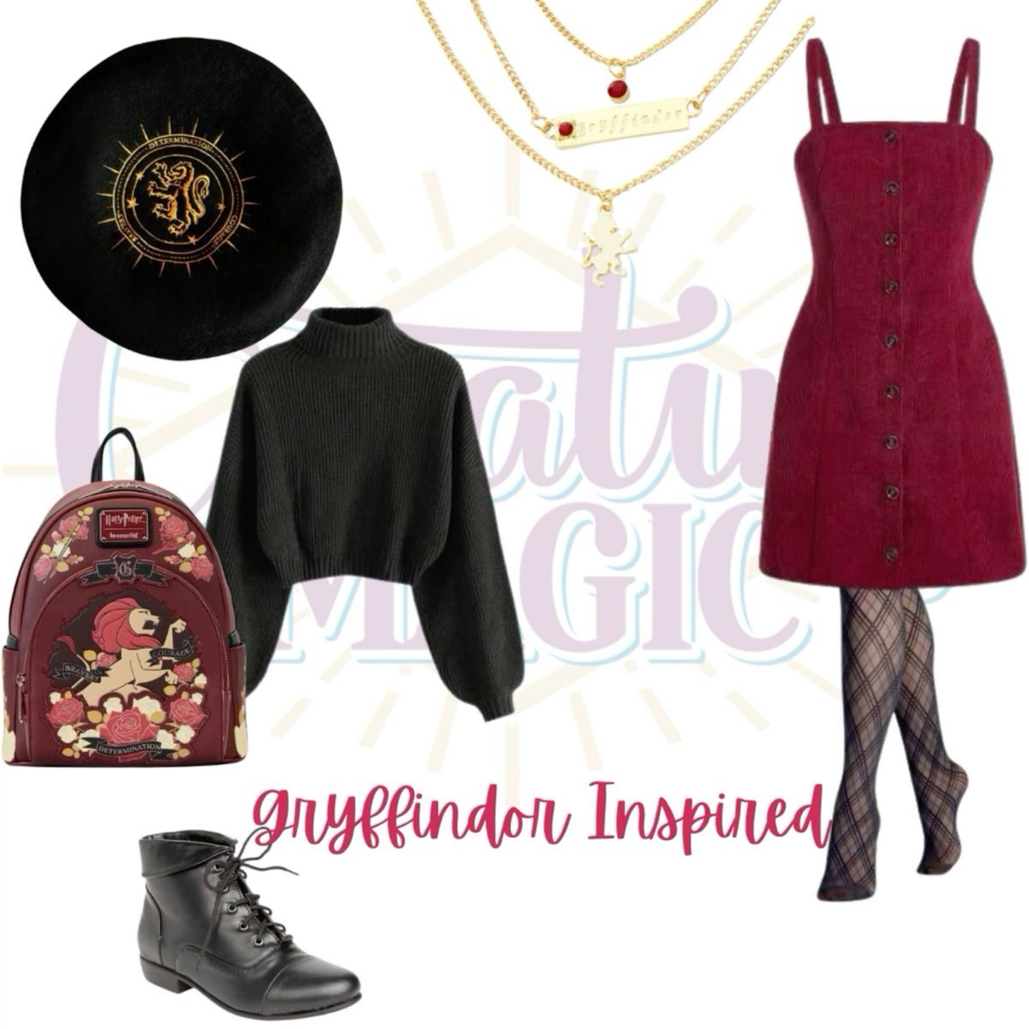 The Gryffindors won’t let us leave them out of this Harry Potter style