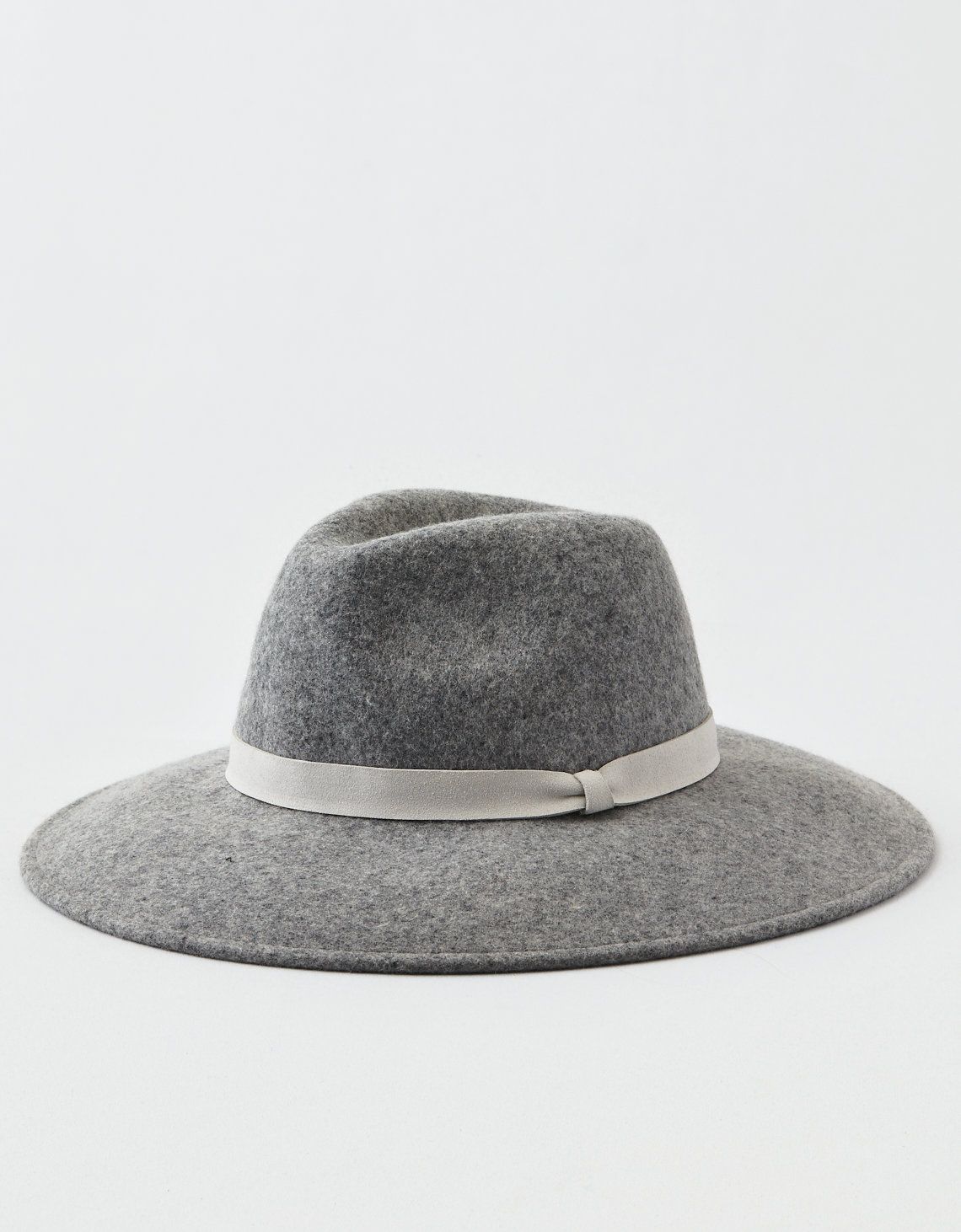 AEO Wide Brim Western Hat, Gray | American Eagle Outfitters (US & CA)