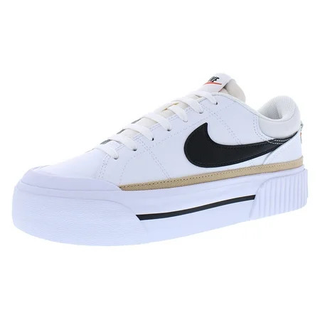 Nike Court Legacy Lift Womens Shoes Size 7.5 Color: White/Black/Hemp/Team Orange | Walmart (US)