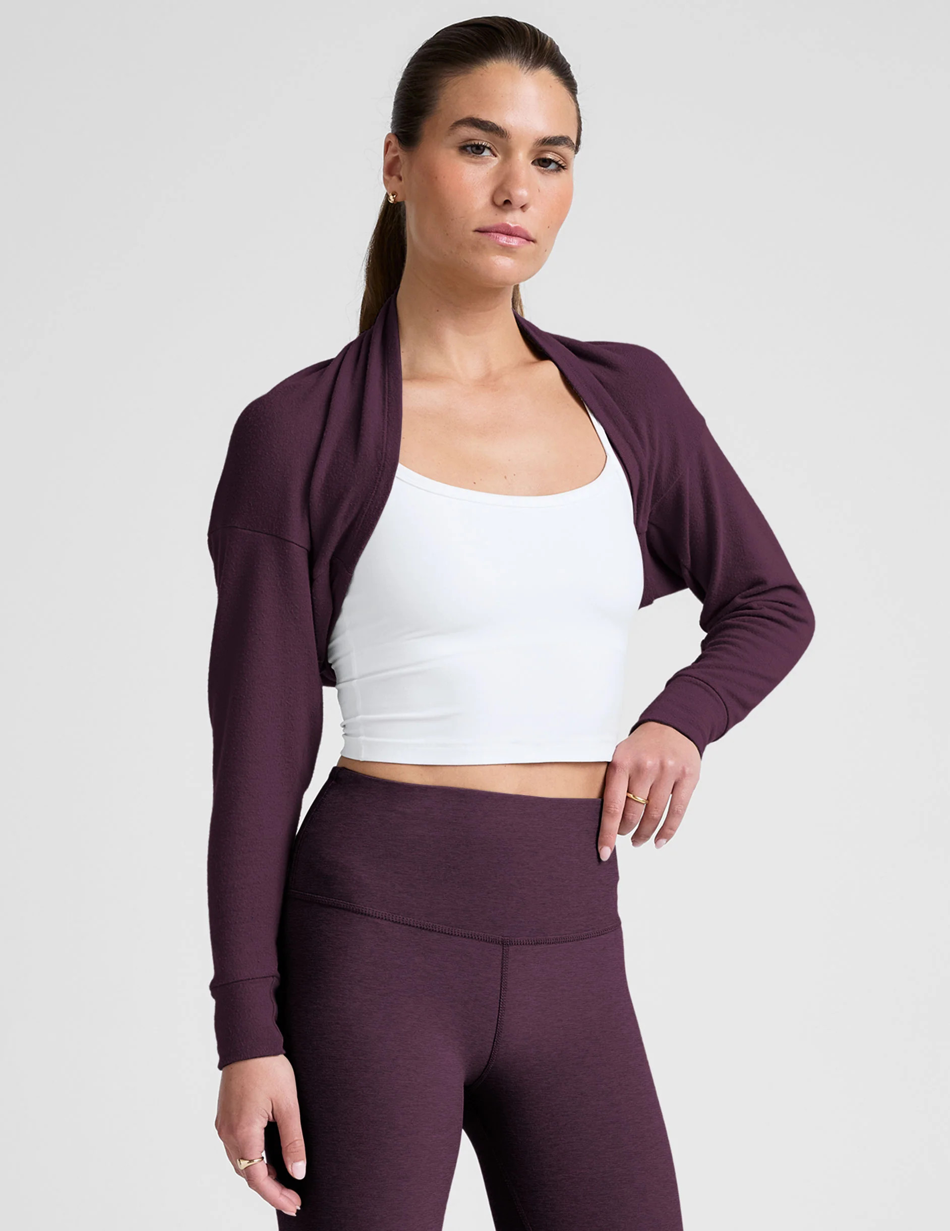 Duet 2-Way Convertible Shrug | Beyond Yoga | Beyond Yoga