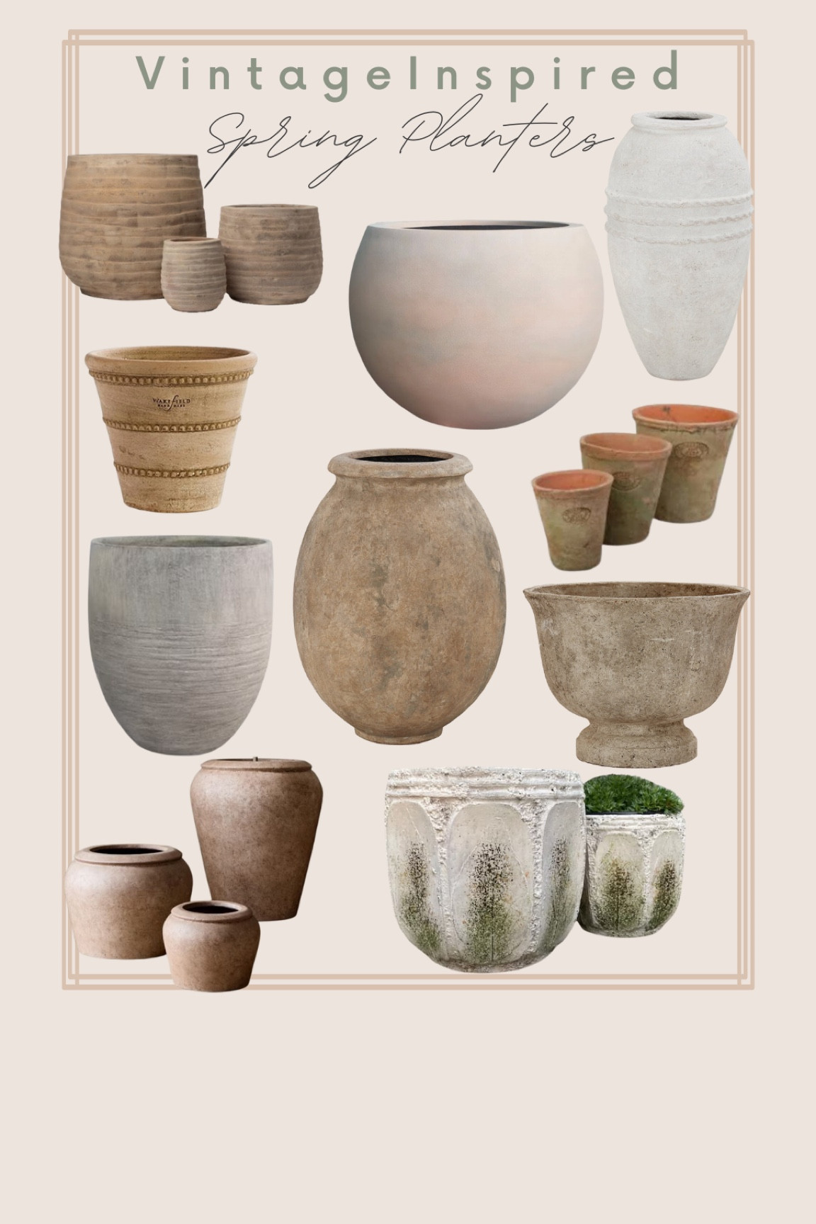 Vintage inspired pots 

#LTKhome #LTKfindsunder100 #LTKMostLoved