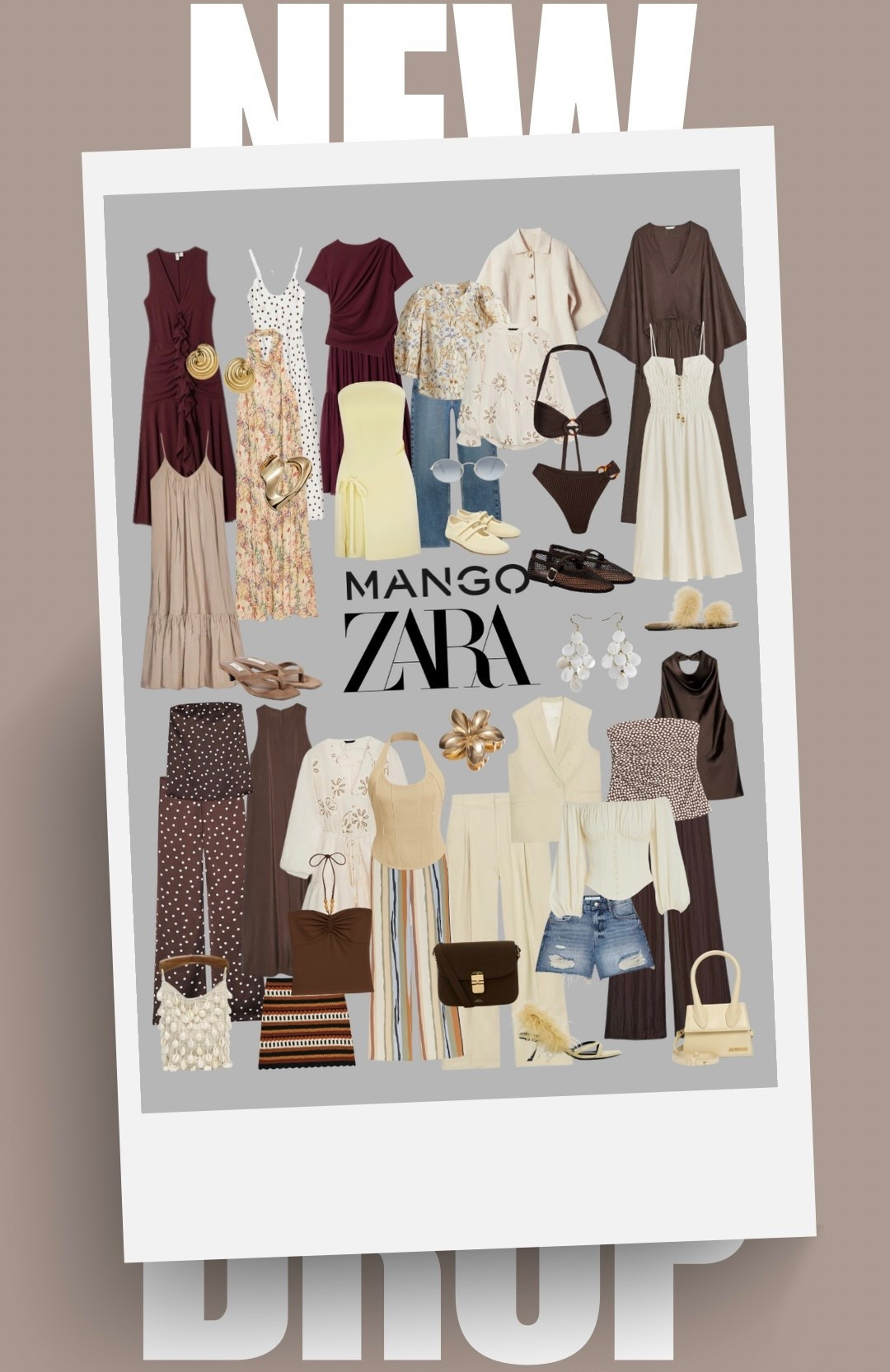 ✨ NEW DROP ALERT ✨ Fresh Mango & Zara, meshki, commense and a few other brand finds just landed and I’m obsessed! From summer dresses, floral blouses, flowy trousers, and lightweight knits to breezy shorts, cute sandals, chic handbags and statement earrings — these neutral and earthy tones are everything for your capsule wardrobe 🌿🤎

Like this post to save it to your favourite folder and come back later to shop! 🛍️✨

Keywords: Mango new arrivals, Zara new drop, summer outfits, floral dress, midi dress, ruched dress, linen trousers, wide leg pants, polka dot set, corset top, wrap skirt, cropped blouse, straw bag, leather bag, sandals, woven slides, rattan bag, beach look, vacation outfit, capsule wardrobe, earthy neutrals, minimal chic

#LTKStyleTip #LTKSeasonal