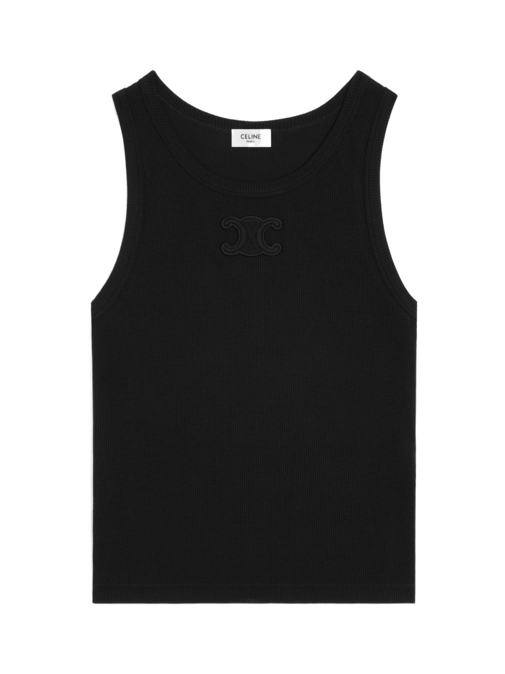 triomphe tank top IN ribbed cotton | Senser US