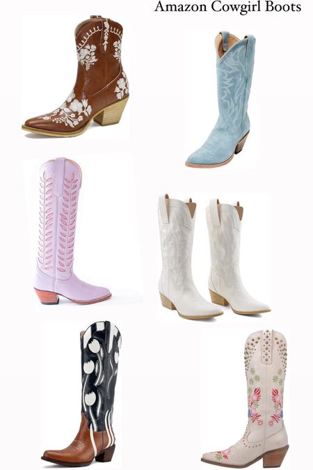 Amazon Cowgirl Boots!! 🤠

#LTKFestival #LTKShoeCrush