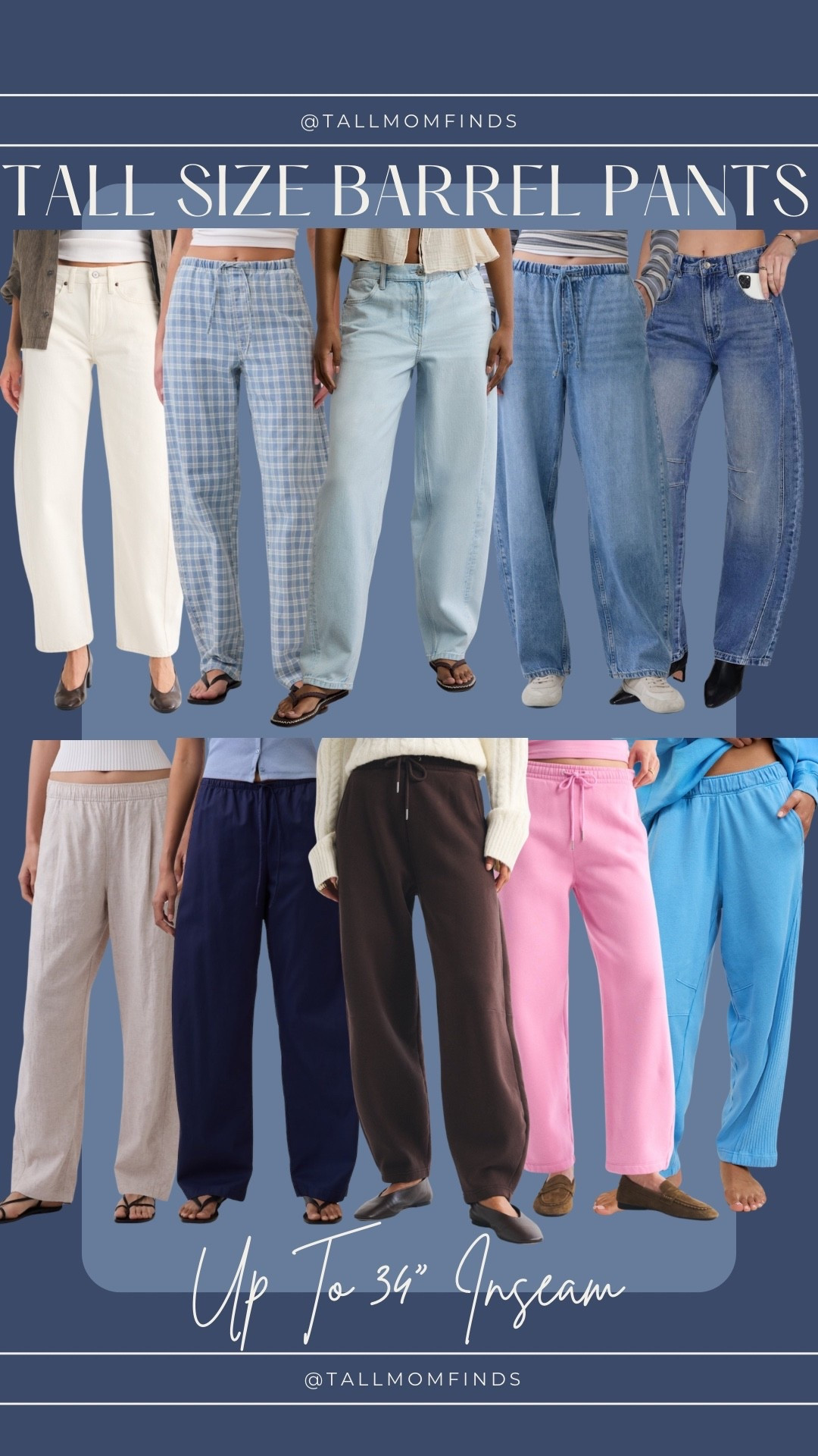 ⚠️code ADDON for gap items 

tall barrel jeans, tall drawstring pants, tall pull on pants, tall sweatpants, tall linen pants, long inseam pants, tall girl outfits, extended length bottoms

#LTKTall #LTKMidsize #LTKTravel