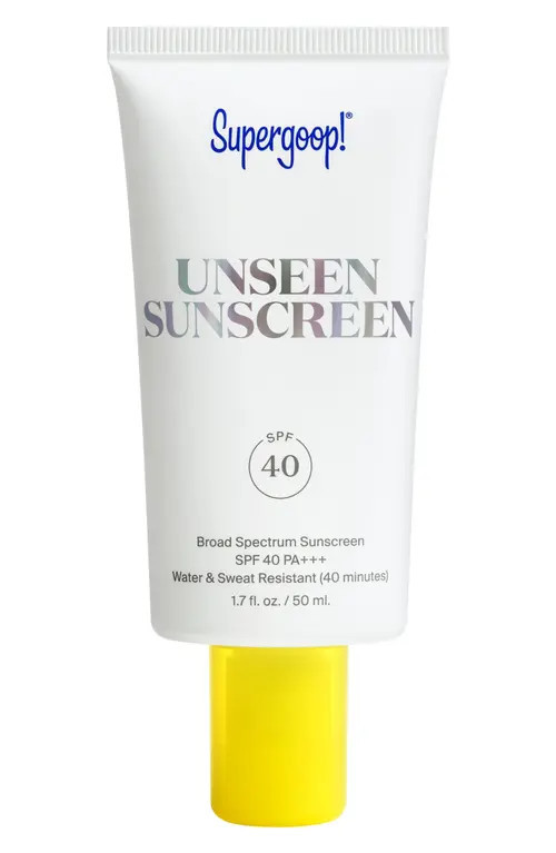 Supergoop!® Unseen Sunscreen Broad Spectrum SPF 40 PA+++ at Nordstrom, Size 0.5 Oz | Nordstrom