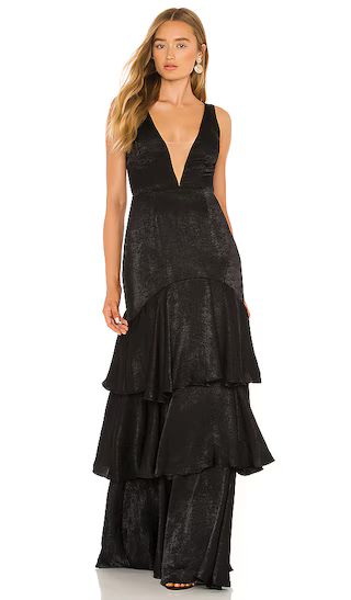 Old Money Gown in Black | Revolve Clothing (Global)