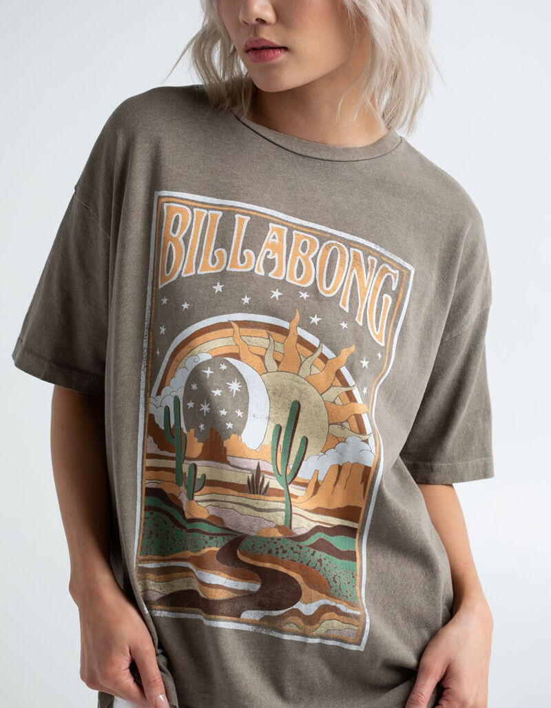 BILLABONG Midnight Womens Oversized Tee - SAGE - ABJZT00938 | Tillys