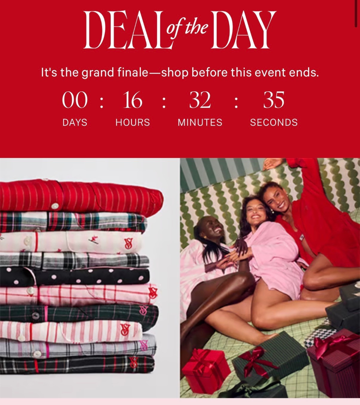 Victoria’s Secret Deal of the Day is INSANE — Buy One Pajamas, Get One FREE!!!
Yes baby, FREE PAJAMAS. Cozy sets, cute prints, soft long sleeves, satin moments… all of it.
I linked my favorite PJ sets on LTK so you can grab your sizes before they sell out!

#ShoppingWithPriiincesss #Atlantamom #Atlantabloggers #Atlantablogger #AtlantaCreator #Atlantacontentcreators #Atlantacontentcreator #victoriassecret #vspajamas #pjsale #holidaypajamas #LTKsalealert #LTKFinds #holidayshoppingdeals

#LTKSaleAlert #LTKHoliday #LTKGiftGuide