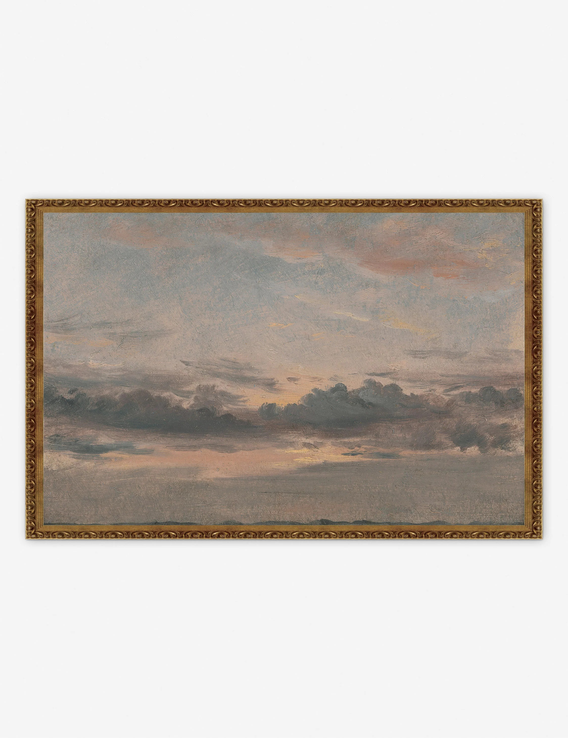 Yale, A Cloud Study, Sunset Print | Lulu and Georgia 