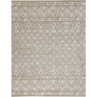 Tribal Essence Beige 9 ft. x 13 ft. Area Rug | The Home Depot