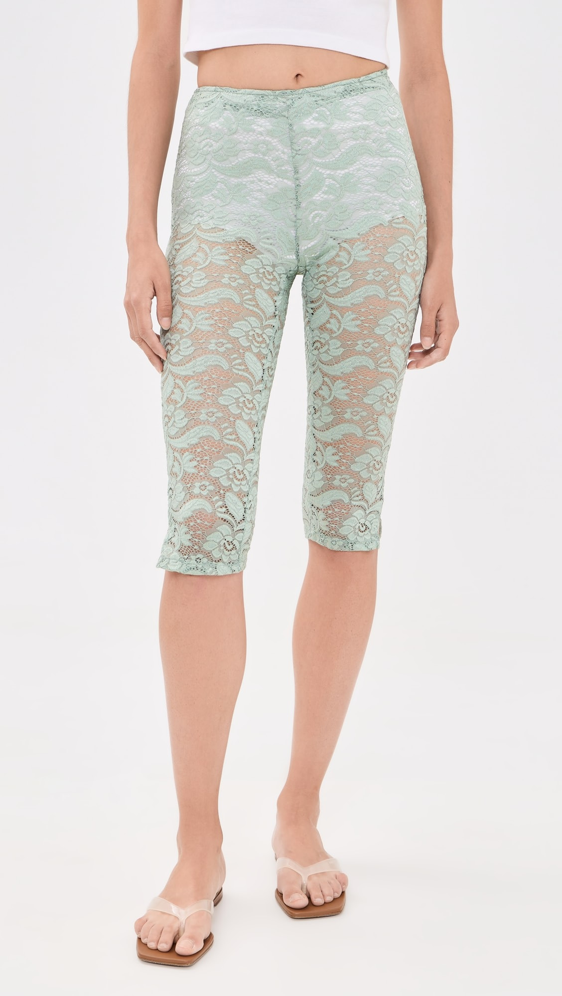 House of Aama Lace Capris | Shopbop | Shopbop