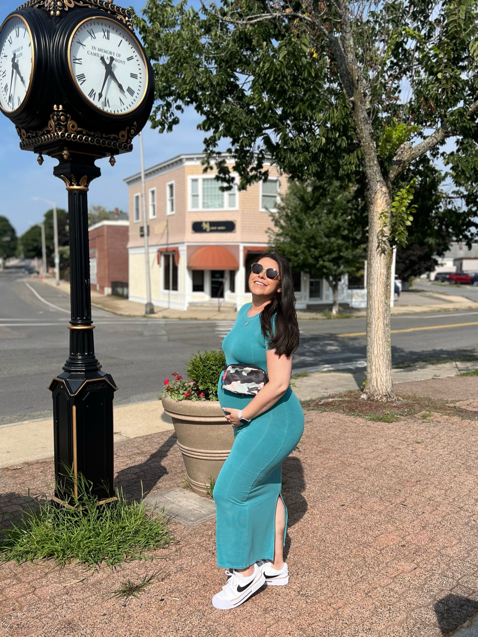 27 Weeks🤰🏽 use code PRINCESSDEB1425
To save $$ on this dress! 

#LTKFindsUnder100 #LTKBump #LTKStyleTip