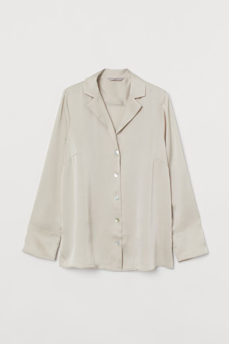 Satin Shirt | H&M (US + CA)
