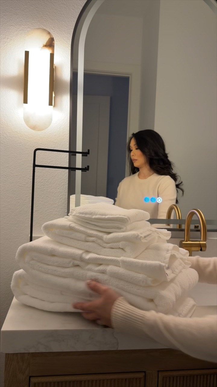 Love these bath towels that are so fluffy and cozy for after the shower! I love the white because it’s easy to wash. Turkish cotton so luxuriously soft.

#LTKHome