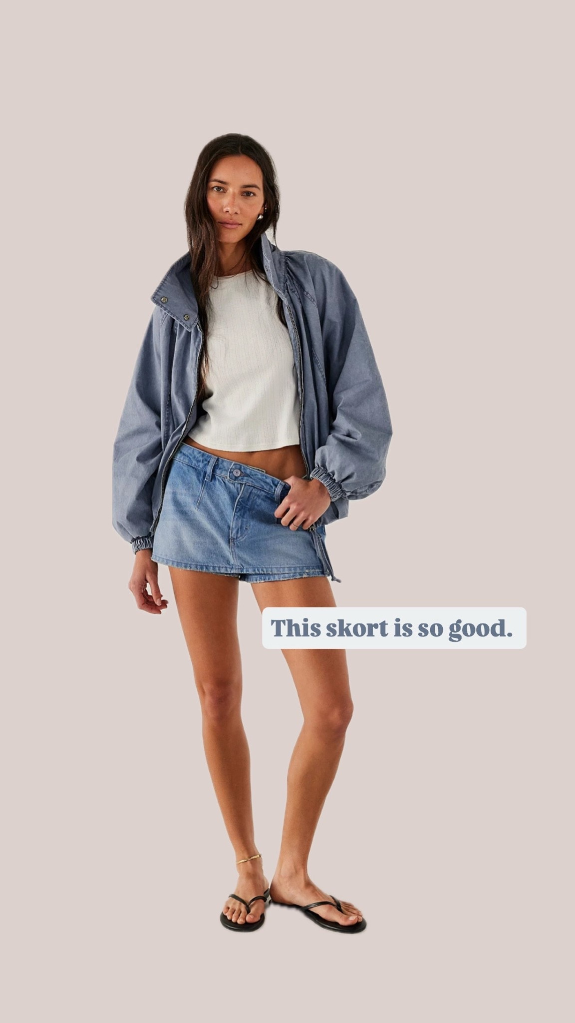 Summer ootd
Free people
Skort
Denim

#LTKsummer #LTKtravel #LTKsale