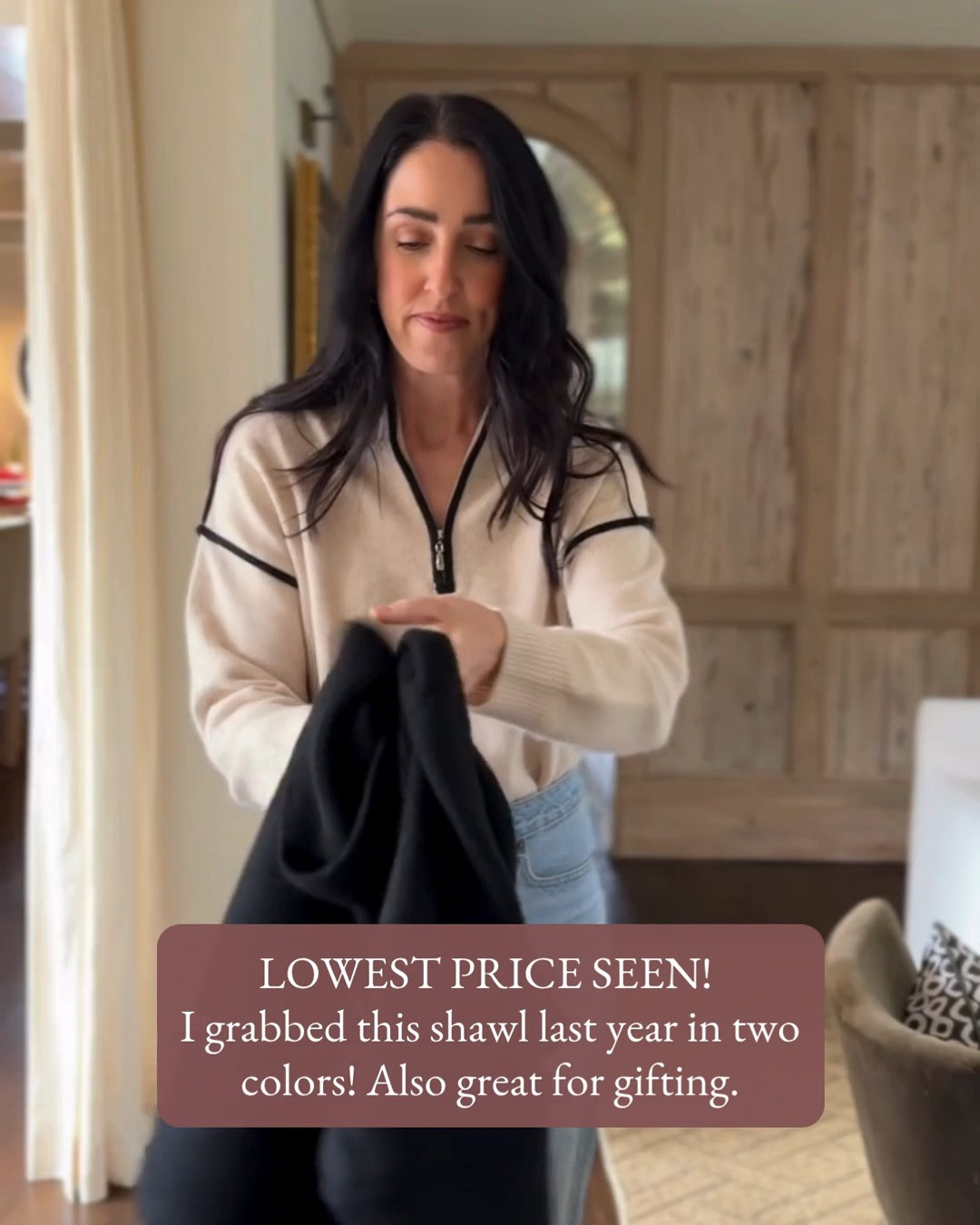 Lowest price I have seen! I grabbed this cozy shawl wrap last year in two colors and wear it all fall and winter. Throw it over a sweater for errands or travel. Also great for gifting! 

 #shawl #shawlwrap #wrap #poncho #blanketscarf #cozystyle #falloutfit #fallfashion #winterfashion #travelstyle #layering #giftsforher #giftideas #amazonfashion #amazondeals #salealert #founditonamazon #LTKSaleAlert