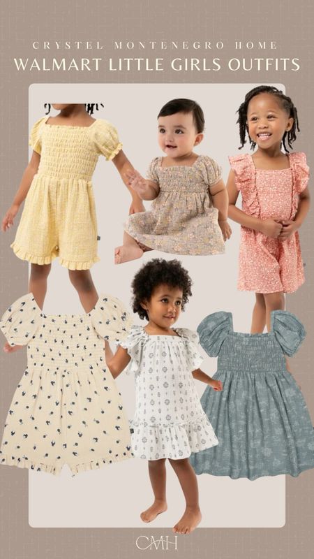 Spring outfits for little girls. Summer outfit. 

#LTKbaby #LTKSeasonal #LTKkids