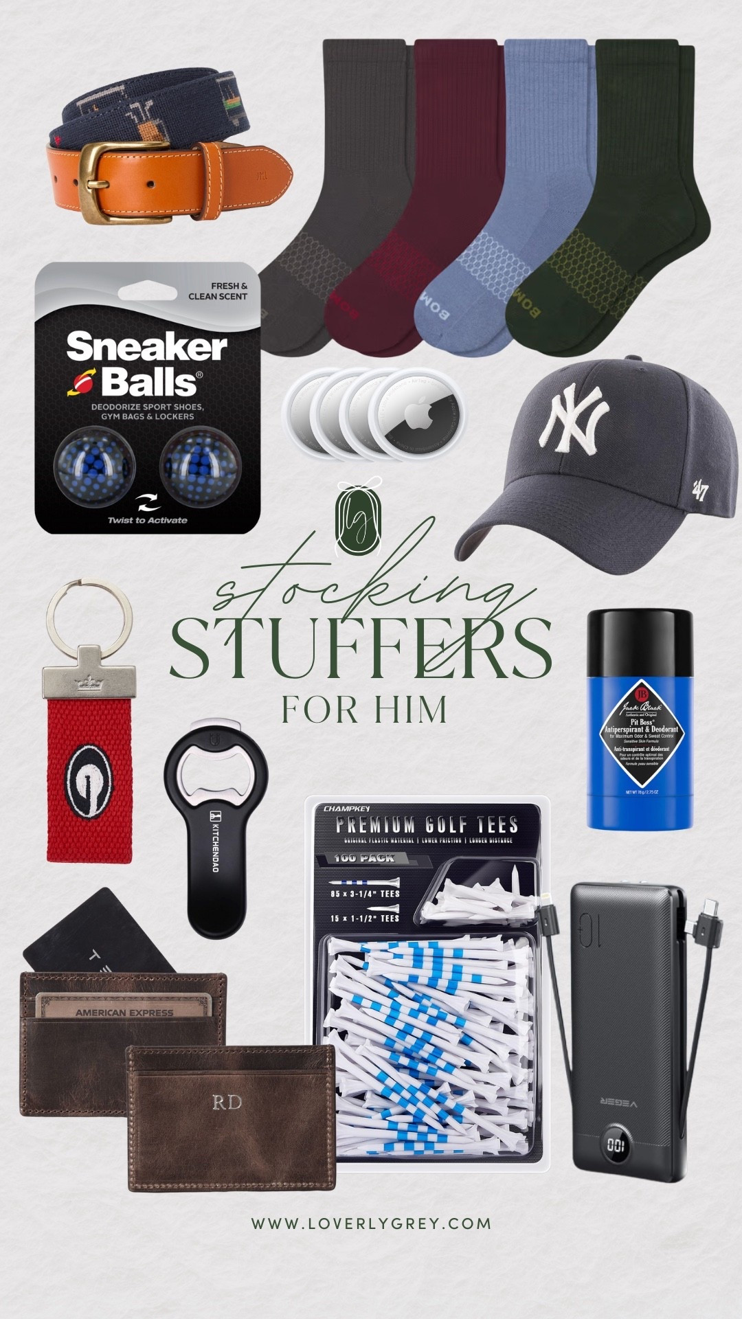 Stocking stuffer gift ideas for your significant other this Christmas! I love the needlepoint belt & keychain! 

Loverly Grey, gift ideas for him, stocking stuffer gifts, boyfriend gifts, husband gifts, dad gifts 

#LTKMens #LTKHoliday #LTKGiftGuide