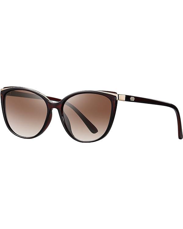 Trendy Cat Eye Sunglasses for Women Fashion Cateye UV400 Protection Glasses CL22017 | Amazon (US)