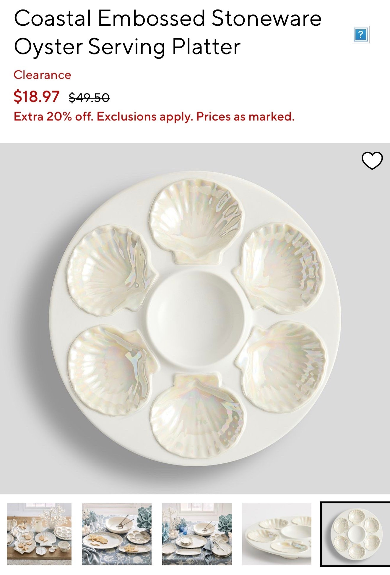 Pottery barn coastal collection on sale!




Pottery barn finds 
Coastal living 
Coastal aesthetic 
Serving tray 
Summer hosting

#LTKSaleAlert #LTKHome #LTKSeasonal