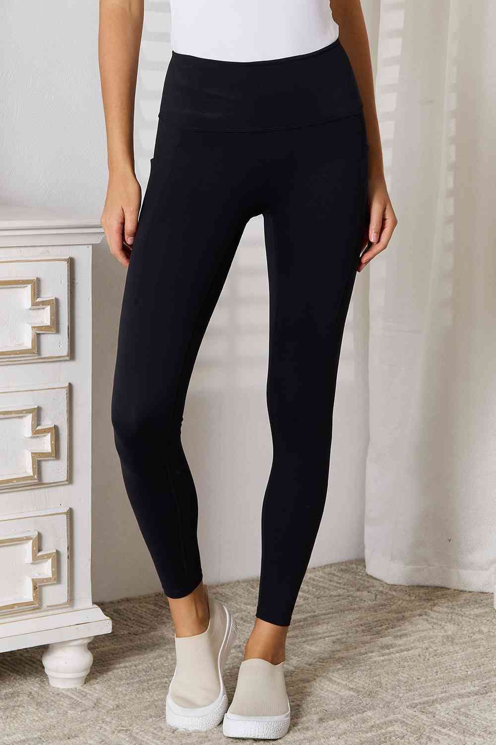 Basic Bae Wide Waistband Sports Leggings | Casual Chic Boutique