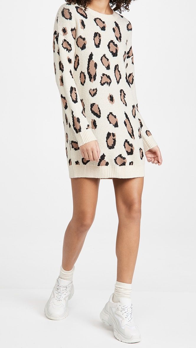 Gianna Leopard Sweater Dress | Shopbop