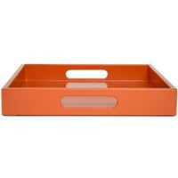 Orange Tray With Handles, Small To Extra Large Sizes For The Coffee Table & Ottoman | Etsy (US)