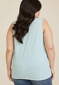 Plus Size 24/7 Morgan V Neck Tank Top | Maurices