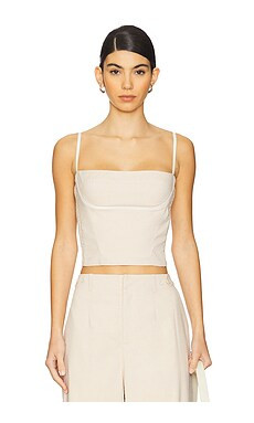 SOVERE Freya Bodice in Sandstone from Revolve.com | Revolve Clothing (Global)