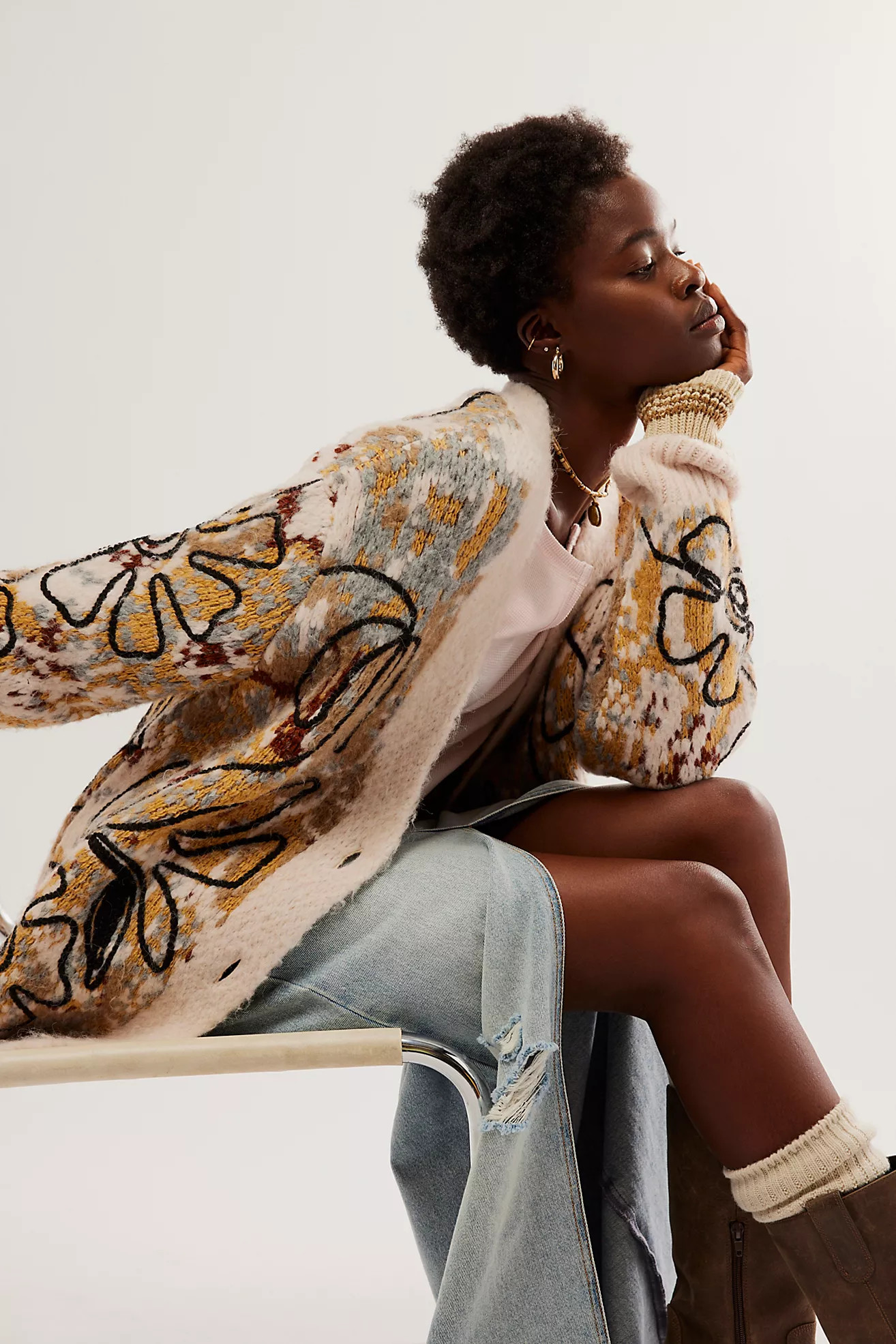 Alexis Floral Cardi | Free People (Global - UK&FR Excluded)