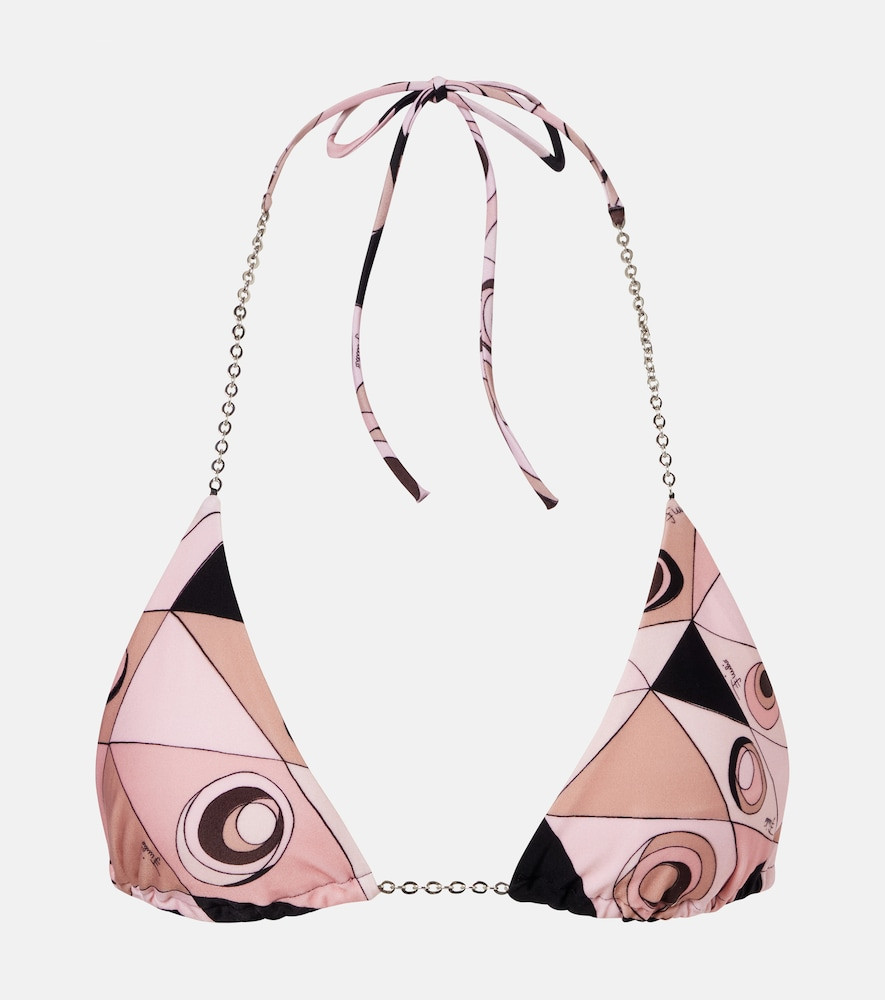 Pucci Occhi chain-detail bikini top | Mytheresa (US/CA)