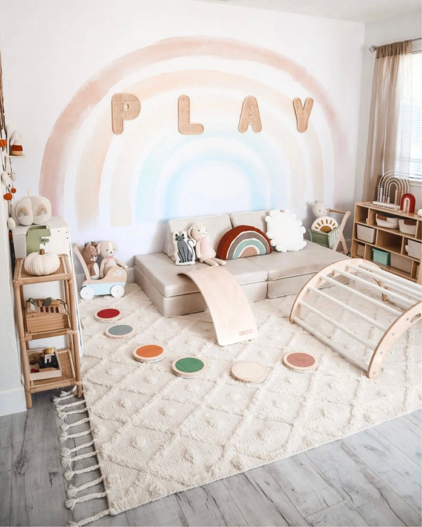 Playroom inspiration! Love a neutral playroom. 

#LTKhome #LTKbaby #LTKkids
