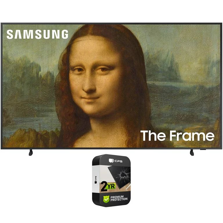 Samsung QN32LS03BBFXZA 32 inch The Frame QLED 4K UHD Quantum HDR Smart TV 2022 Bundle with Premiu... | Walmart (US)