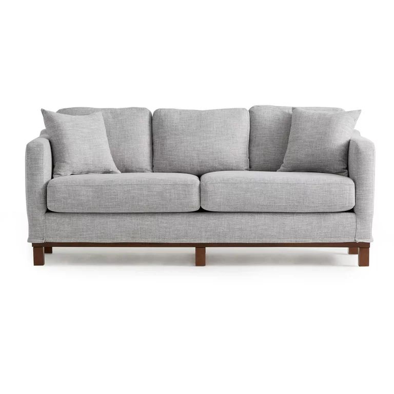 Gap Home Upholstered Wood Base Sofa, Gray | Walmart Online Grocery