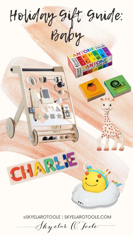 Gift guide for baby

Walker, board books,
Puzzle, Sophie the giraffe

#LTKGiftGuide #LTKbaby #LTKHoliday