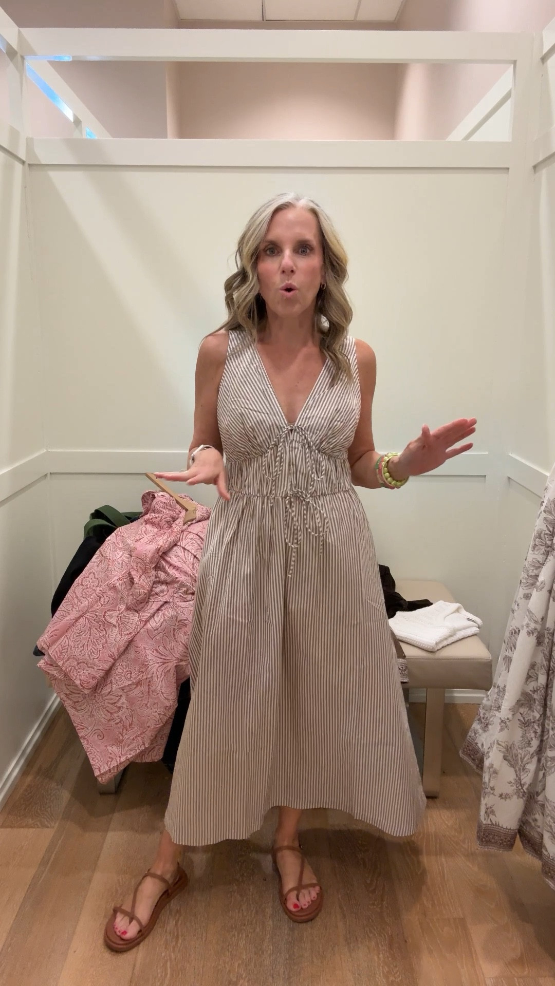 super cute dress for summer. I went down to a 2P and love the fit. Would be great for vacations and beach photos. 

#LTKMothersDay #LTKSaleAlert #LTKgrwm